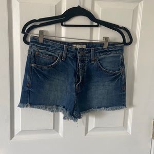 Free people Jean shorts